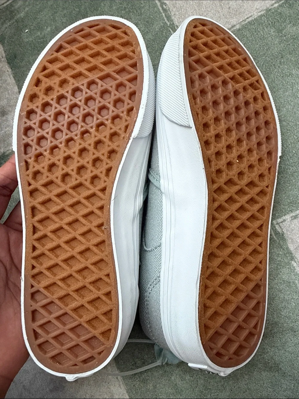 Vans Kids Silver Glitter Slip On Sneakers